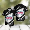 sonic drive in Organic Brand 3D Hawaiian Shirt For Men And Women Tropical Summer