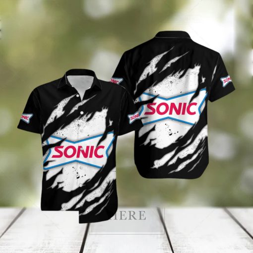 sonic drive in Pattern Affordable Beach Hawaii Shirt Men And Women Gift For Family Tropical Summer