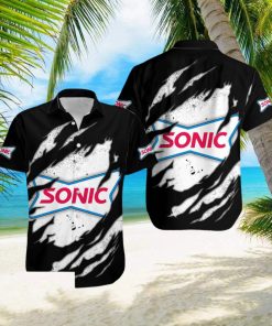 sonic drive in Pattern Affordable Beach Hawaii Shirt Men And Women Gift For Family Tropical Summer