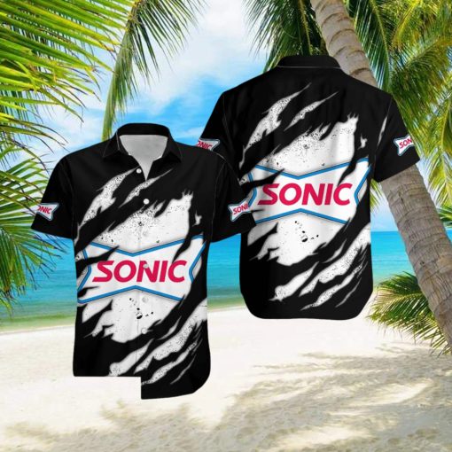 sonic drive in Pattern Affordable Beach Hawaii Shirt Men And Women Gift For Family Tropical Summer