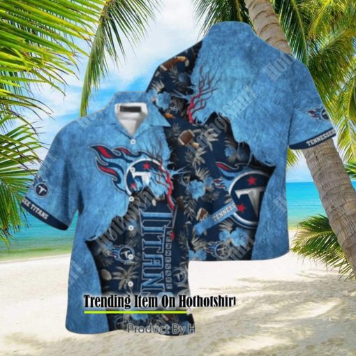 tennessee titans nfl tropical print sumer gift for fans hot trend hawaiian shirt