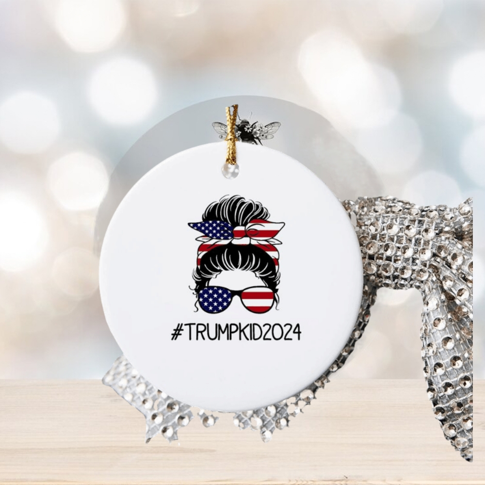 #trumpkid2024 make america comeback 2024 Ornament Christmas #trumpkid2024 make america comeback 2024 Ornament Christmas