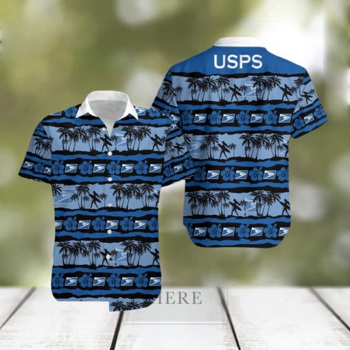 usps New Seashell AOP Hawaiian Beach Shirt For Summer Tropical Summer