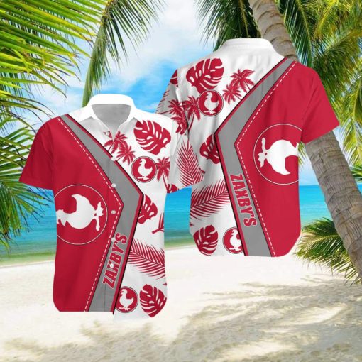 zaxby’s Logo Famous All Over Print Hawaiian Beach Shirt For Summer Tropical Summer