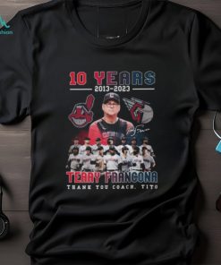 10 Years 2013 2023 Terry Francona Thank You Coach, Tito Classic T Shirt