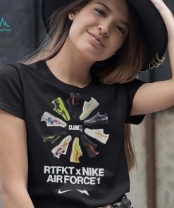 100% Authentic RTFKT x Nike Air Force 1 Forging Tee Shirt