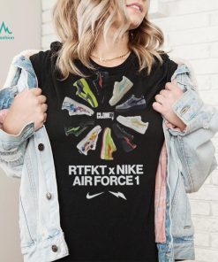 100% Authentic RTFKT x Nike Air Force 1 Forging Tee Shirt