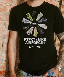 100% Authentic RTFKT x Nike Air Force 1 Forging Tee Shirt