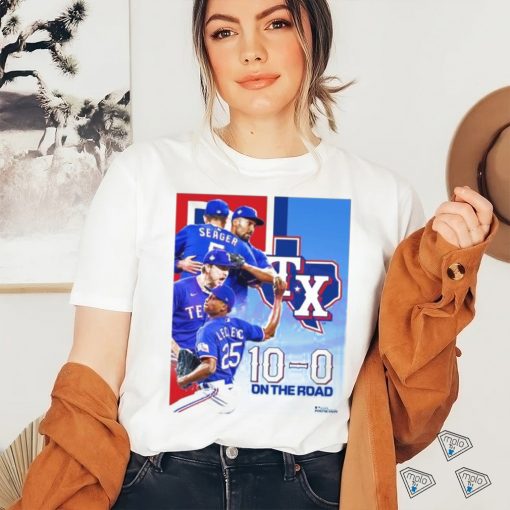 10th Consecutive Win On The Road This Postseason poster shirt