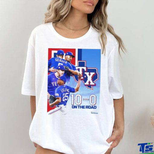 10th Consecutive Win On The Road This Postseason poster shirt