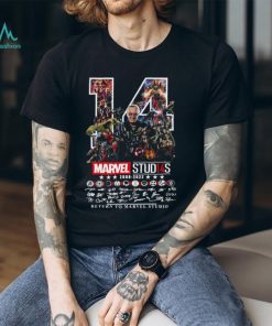 14 Marvel Studios 2008 2024 Signature Return To Marvel Studio Shirt