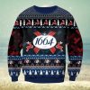 Stanford Cardinal Football Team Logo Custom Name Ugly Christmas Sweater Perfect Holiday Gift