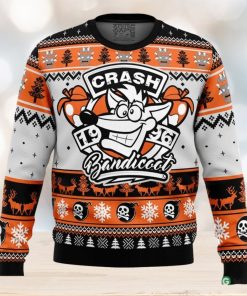 1996 Bandicoot Crash Bandicoot Ugly Christmas Sweater