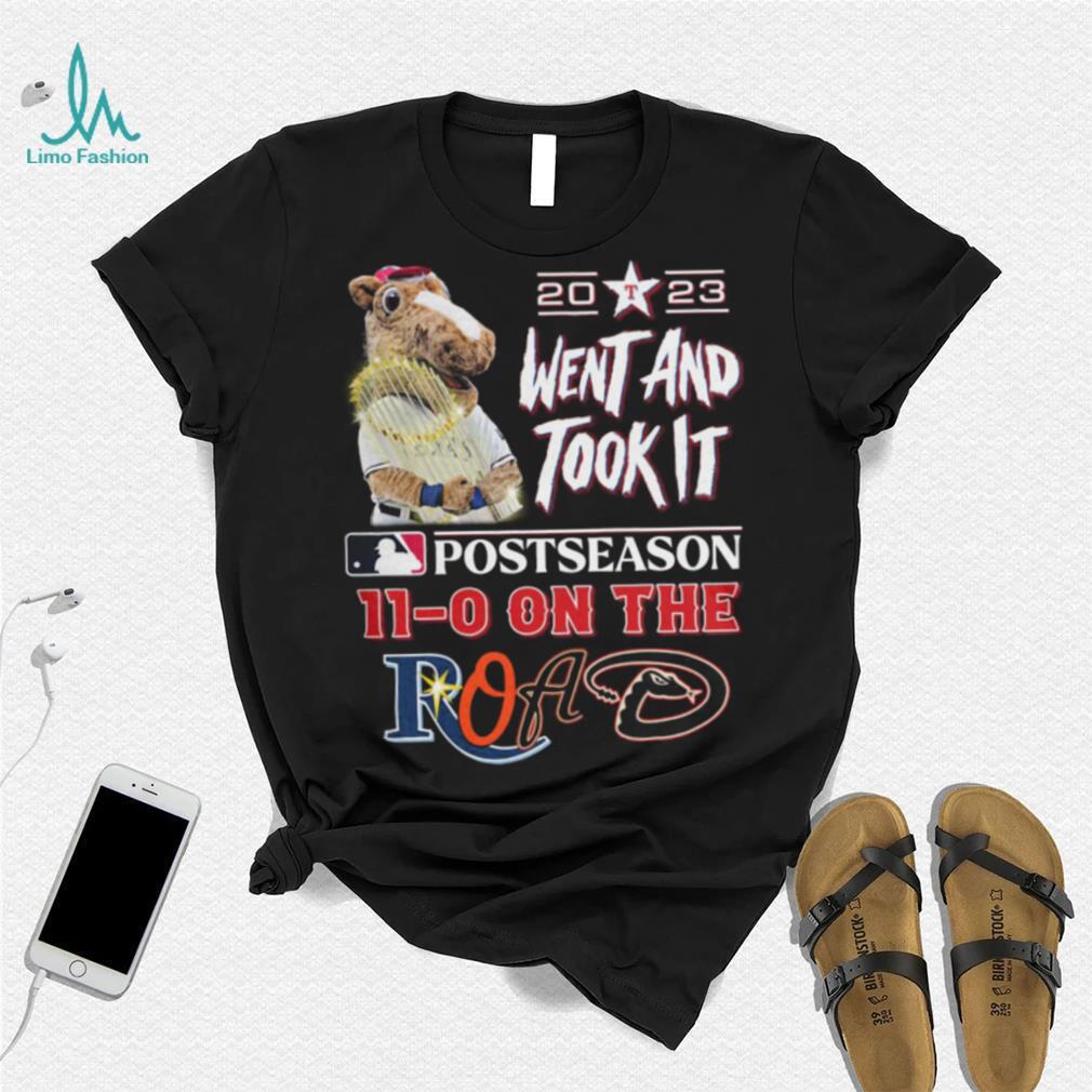 20 23 Went And Took It Postseason 11 0 On The Shirt 20 23 Went And Took It Postseason 11 0 On The Shirt