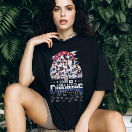20 23  World Series Champion Texas Rangers  Shirt