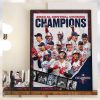 Arizona Diamondbacks Are Champs 2023 National League Champions Home Decor Poster Canvas