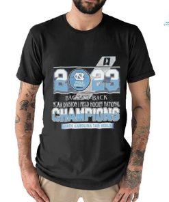 2023 Back To Back NCAA Division I Field Hockey National Champions North Carolina Tar Heel T Shirt