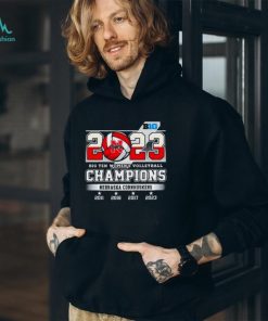 2023 Big Ten Women’s Volleyball Champions Nebraska Cornhuskers T Shirt