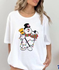 2023 Frosty The Snowman Christmas Light shirt