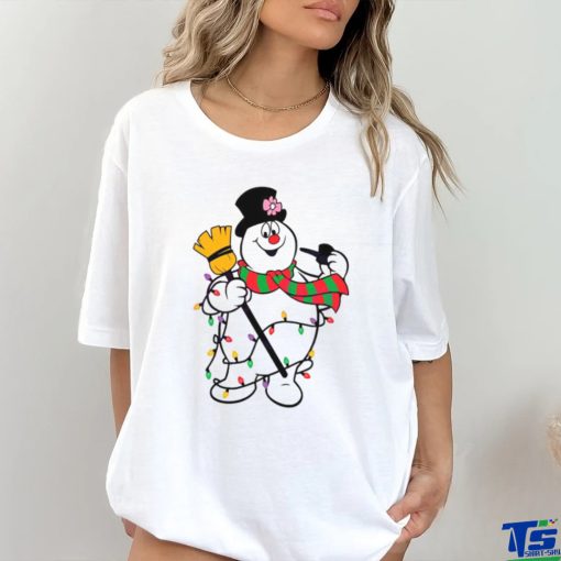 2023 Frosty The Snowman Christmas Light shirt