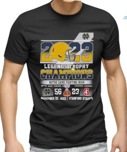 2023 Legends Trophy Champions Notre Dame Fighting Irish 56 – 23 Stanford Cardinal T shirt