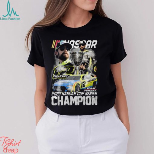 2023 Nascar Cup Series Champion Ryan Blaney Team Penske T Shirt