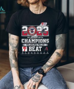 2023 Nl Pennants Champions Philadelphia Phillies Beat Arizona Diamondbacks T Shirt