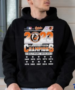 2023 Orioles al east division champions baltimore orioles shirt, hoodie, sweater, long sleeve and tank top 2023 Orioles al east division champions baltimore orioles shirt