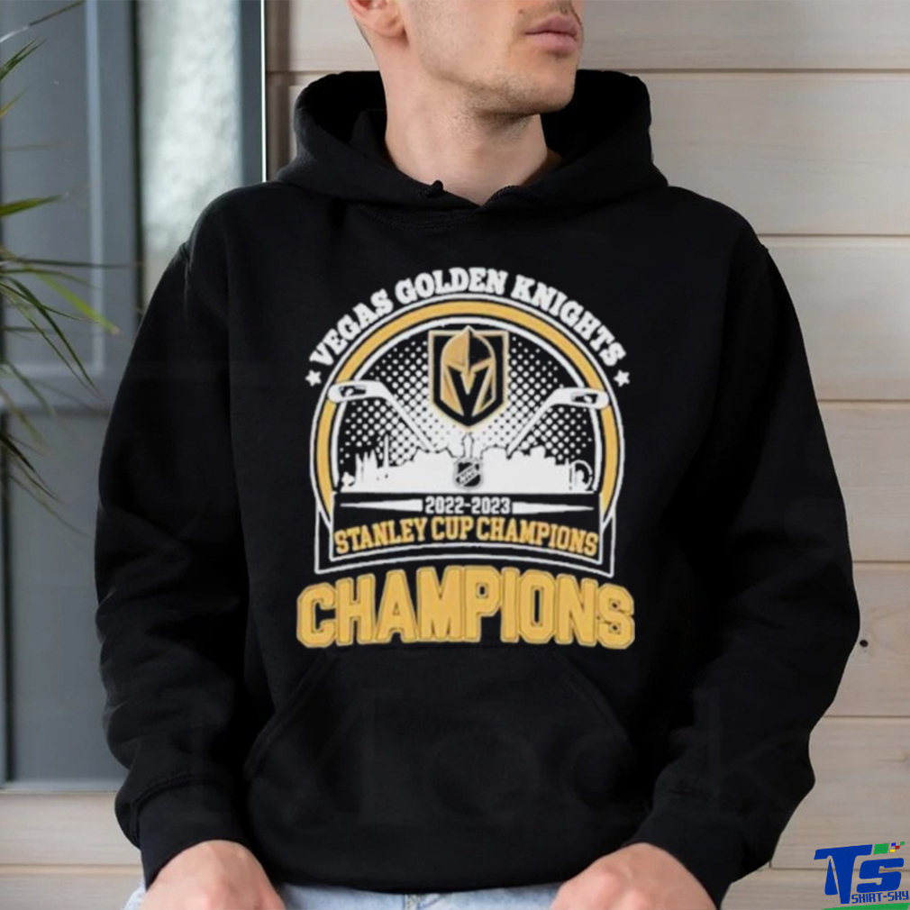 Vegas Golden Knights Stanley Cup 2023 Champions Shift Graphic Hoodie -  Black - Mens