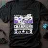 2023 Sunflower Showdown Kansas State Wildcats Champions Score Shirt