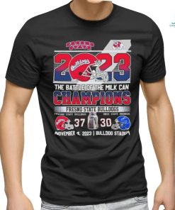 2023 The Battle Of The Milk Can Champions Fresno State Bulldogs 37 20 Boise State Shirt