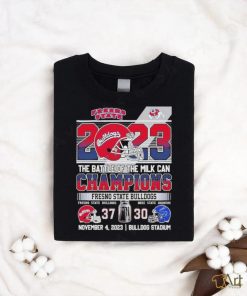 2023 The Battle Of The Milk Can Champions Fresno State Bulldogs 37 – 30 November 4 2023 Bulldog Stadium T Shirt
