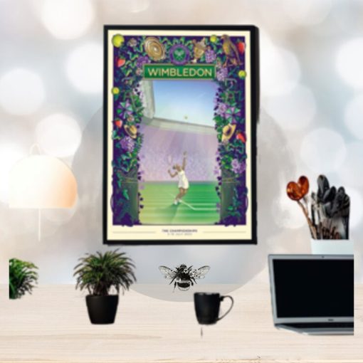 2023 Wimbledon Always Like Never Before Poster Canvas