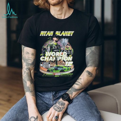 2023 World Champion Ryan Blaney 1st Career Nascar Championship Signature Shirt
