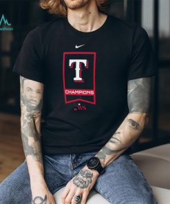 2023 World Series Champions Texas Rangers Banner T Shirt