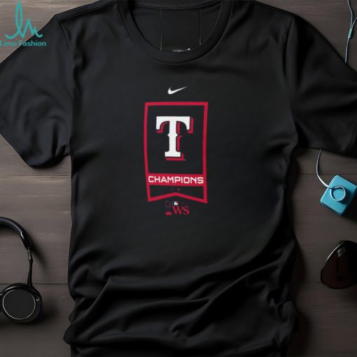 2023 World Series Champions Texas Rangers Banner T Shirt