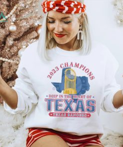 2023 World Series Champions Texas Rangers Franklin 'Trophy' T Shirt