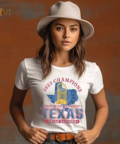 2023 World Series Champions Texas Rangers Franklin 'Trophy' T Shirt