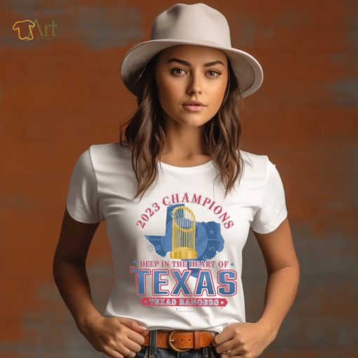 2023 World Series Champions Texas Rangers Franklin ‘Trophy’ T Shirt
