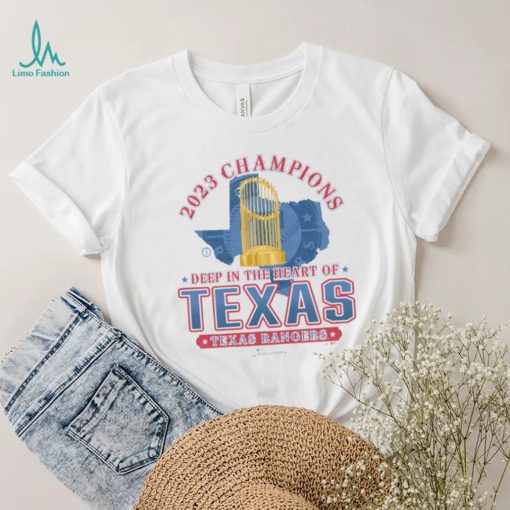 2023 World Series Champions Texas Rangers Franklin ‘Trophy’ T Shirt