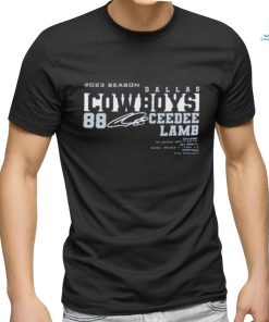2023 season Dallas Cowboys 88 ceedee lamb signature shirt