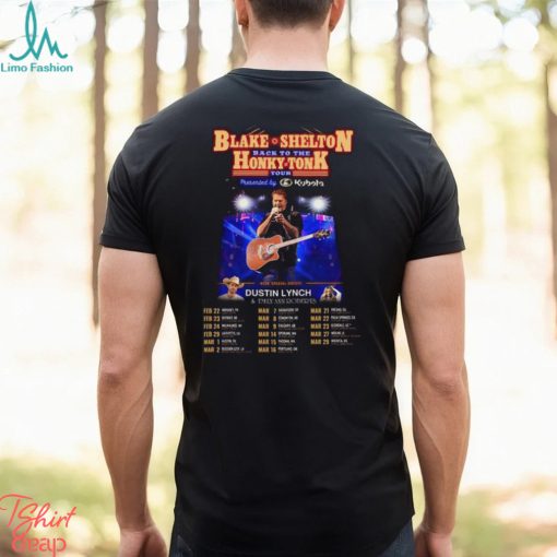 2024 Blake Shelton Back to the Honky Tonk Tour Shirt