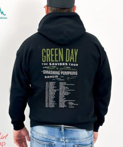 2024 Green Day The Saviors Tour Dates 2 Sides Shirt