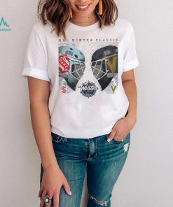 2024 NHL Winter Classic Seattle Kraken vs. Vegas Golden Knights ice hockey helmet logo shirt