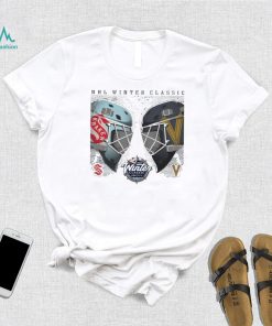 2024 NHL Winter Classic Seattle Kraken vs. Vegas Golden Knights ice hockey helmet logo shirt