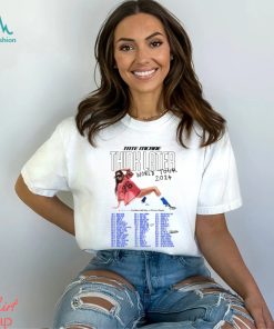 2024 Tate McRae The Think Later World Tour Dates Shirt, hoodie, sweater, long sleeve and tank top 2024 Tate McRae The Think Later World Tour Dates Shirt