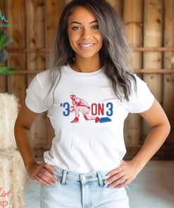 #3 ON 3 Bryce Harper, Philadelphia Phillies Shirt