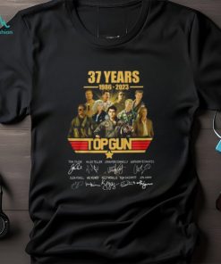 37 Years 1986 2023 Top Gun Signatures Classic T Shirt