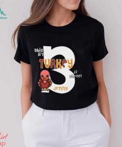 3Rd Birthday Thanksgiving Shirt Third Turkey Tee Any Age Fall Party T Shirt