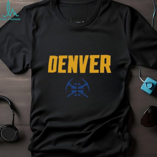 ’47 Black Denver Nuggets 2023 24 City Edition Postgame  Shirt